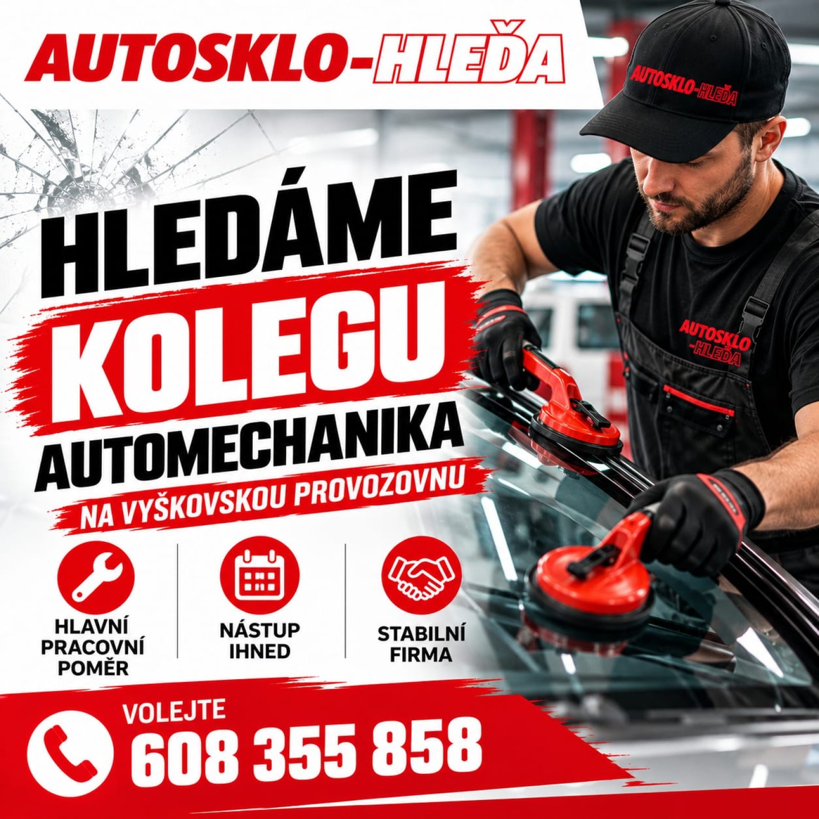 Automechanik pro vyškovskou pobočku